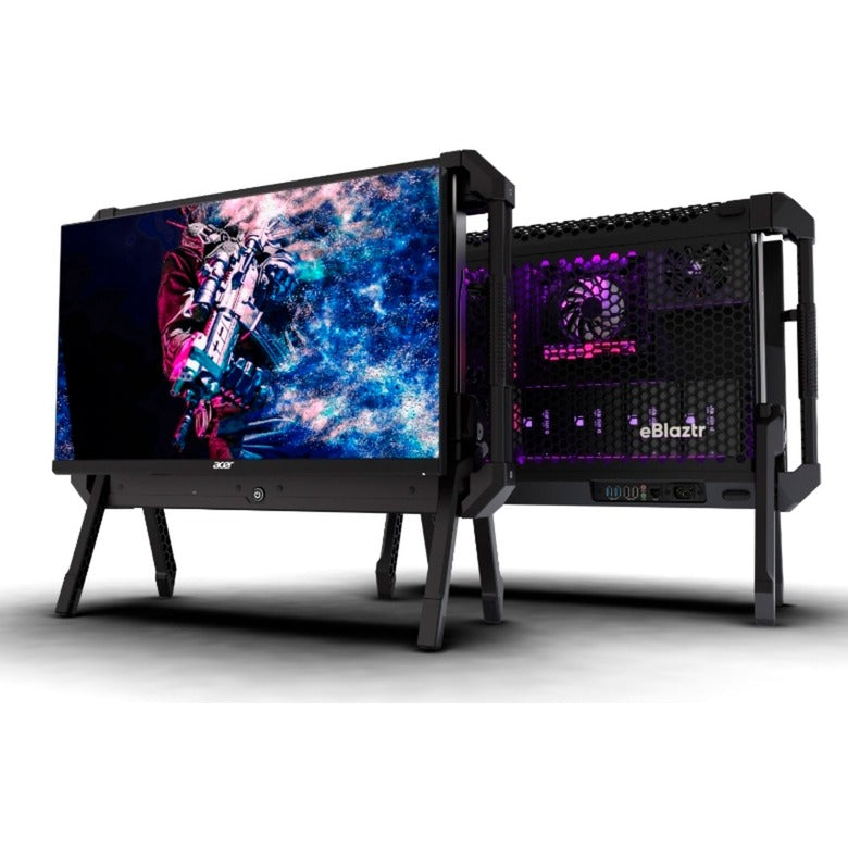 Eblaztr PC case desktop enclosure (black (matte))
