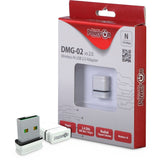 Inter-Tech DMG-02 Wi-Fi 4 USB Nano WLAN Adapter