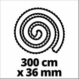 Einhell te-vc 2340 sacl våt- och torrdammsugare (vinröd rostfritt stål)