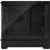 Fractal Design Pop Silent Black TG Clear Tint Midi Tower Case (Black | 2x USB-A | Tempered Glass)
