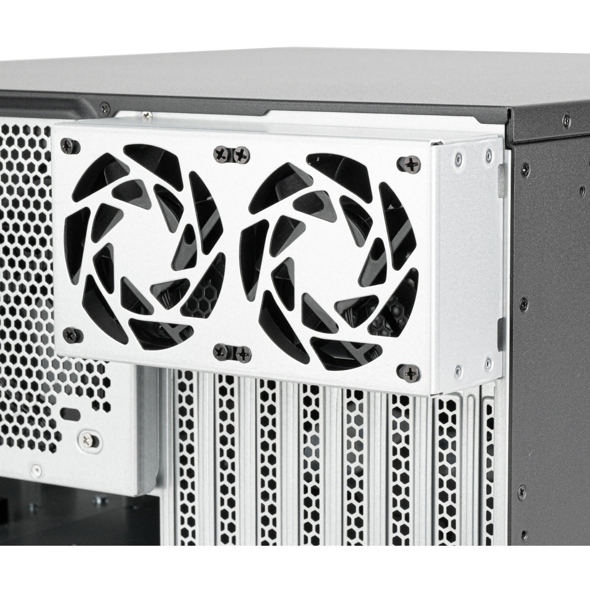 Silverstone rm53-502 rack behuizing (zwart)