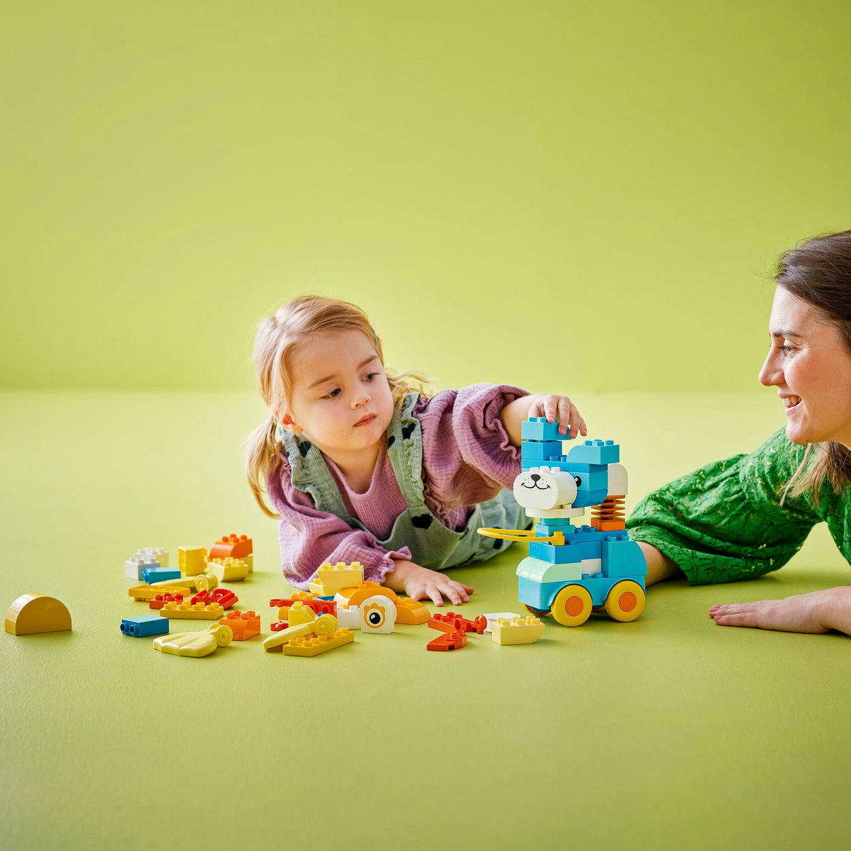 Lego Duplo 10448 3-in-1 Eläimet pyörillä taaperolelu