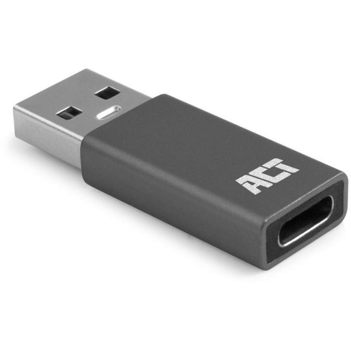 Act connectivity USB-A to USB-C adapter (dark gray)