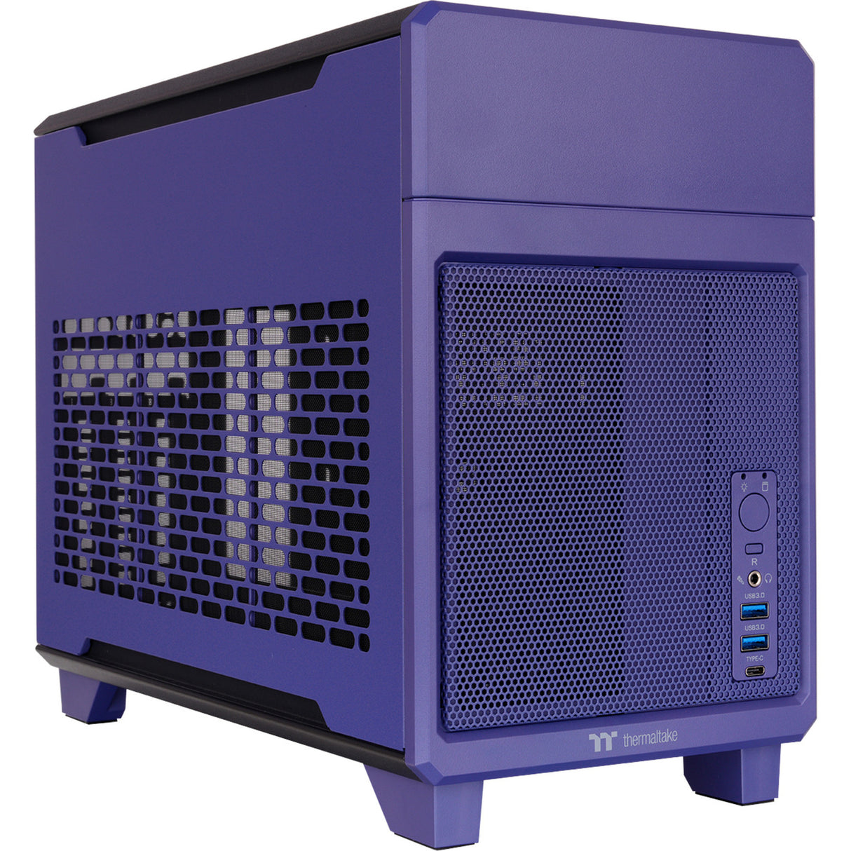Thermaltake TR100 Future Dusk Mini Tower Case (Purple | 2x USB-A | 1x USB-C)