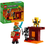 Lego minecraft 21266 lavaslaget i det nedre