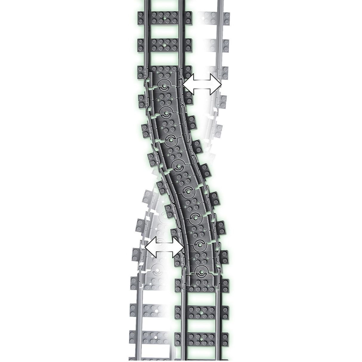 Vlakové koľajnice Lego city 60205