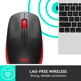 Logitech M190 Teljes méretű vezeték nélküli egér