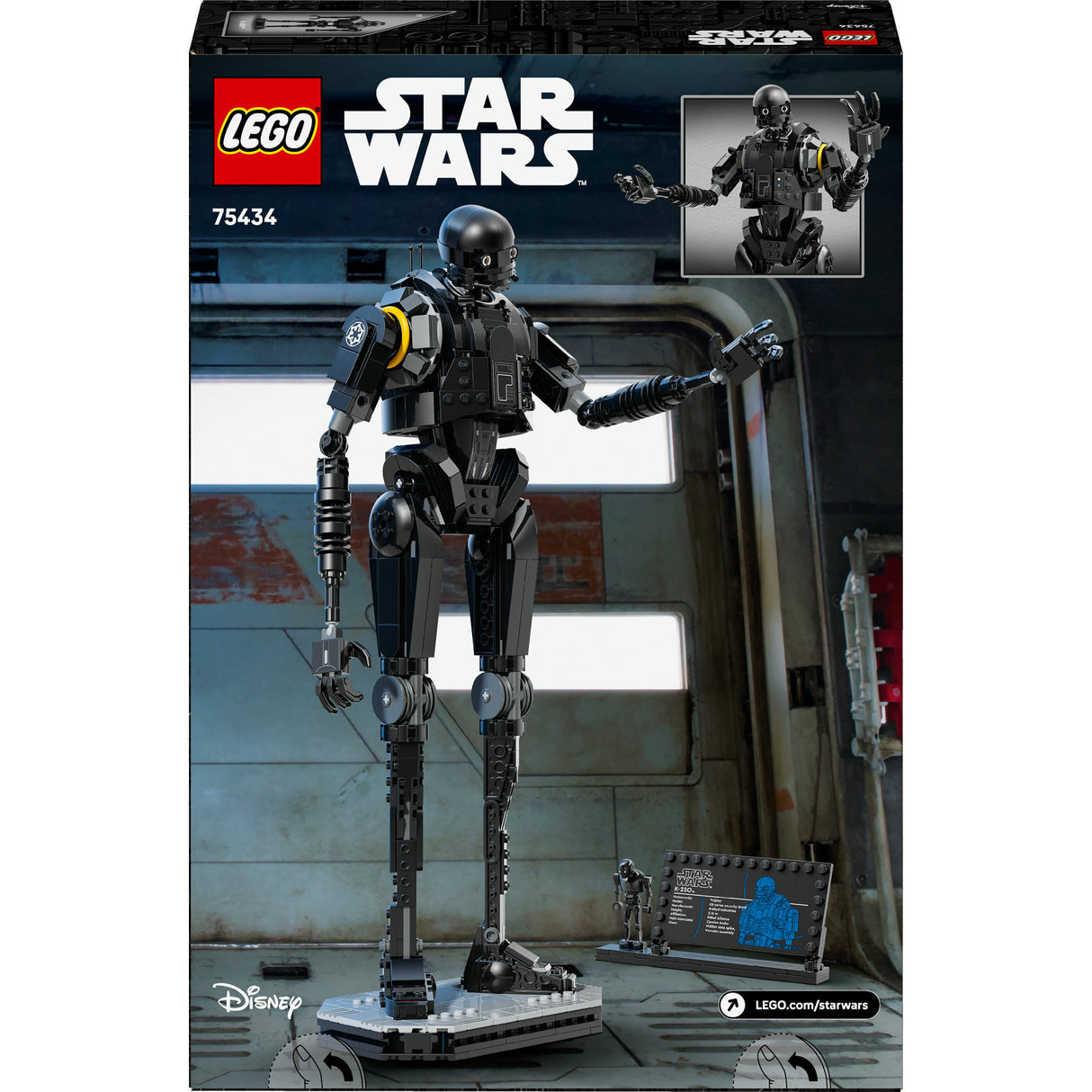 Lego star wars 75434 k-2so robot drood de seguridad