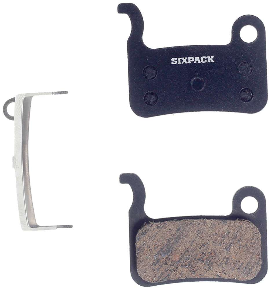 Sixpack racing shimano xtr xt slx lx saint semi metallic disc brake pads