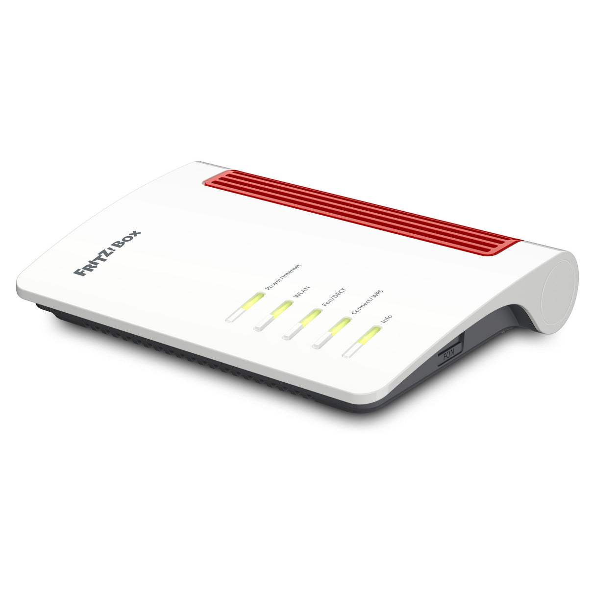 Fritz! Box 4630 Edition International Router (white red, mesh Wi-Fi, 2.5 Gbit/s)