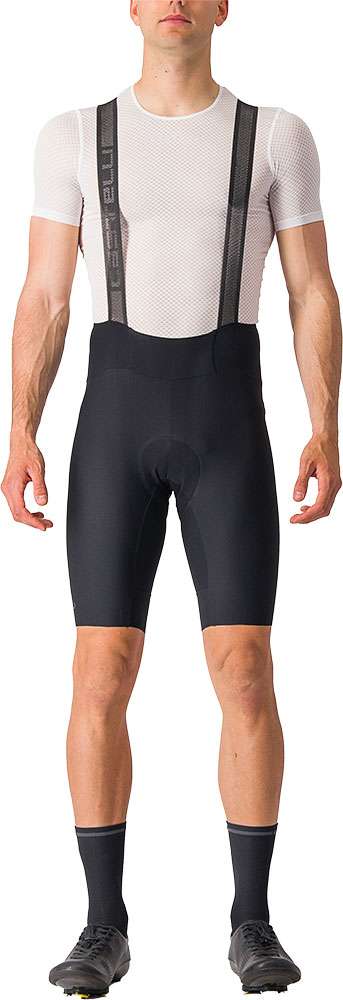Castelli espresso - bib shorts with pad