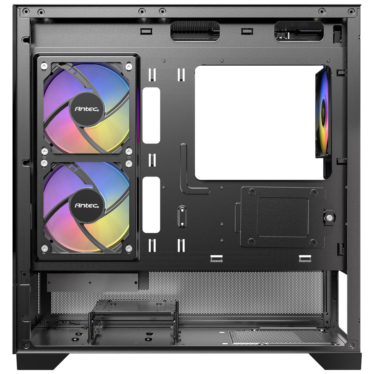 Antec CX500M RGB Mini Tower Case (Black | 3x USB-A | Tempered Glass)