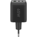 Goobay USB-C Fast Charger Nano (65 W) a USB-C Textilní kabel