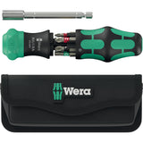Wera kraftform kompakt 28 ra with bag, 6-piece bit set