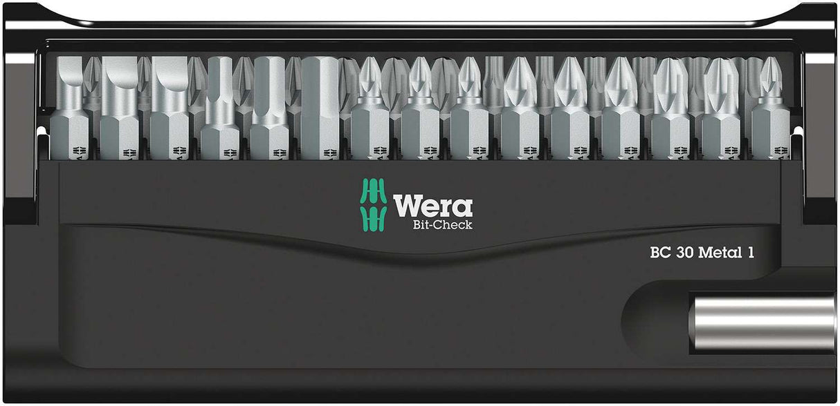 Wera bit-check 30 metal 1 sb, 30-piece