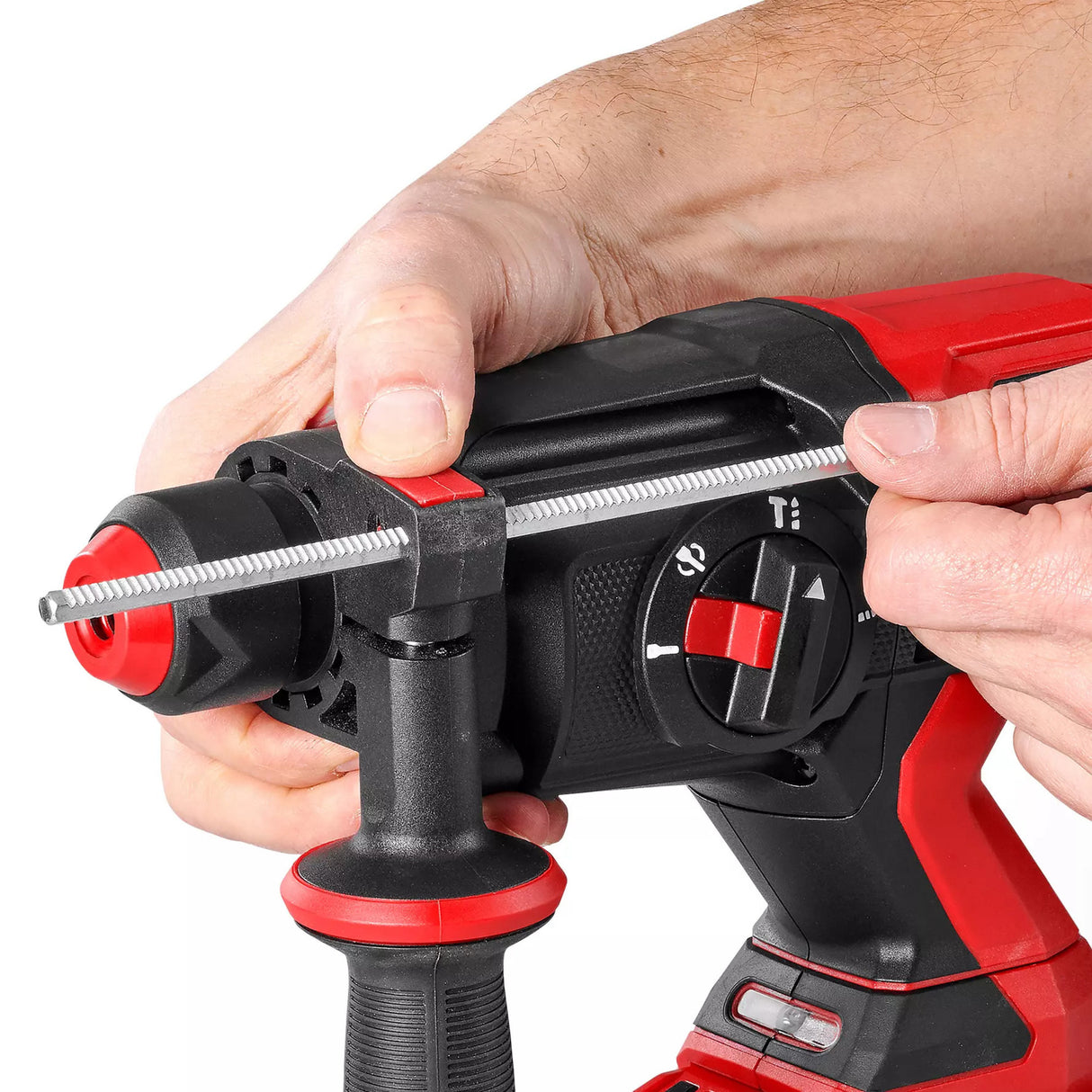 Einhell tp-hd 18 22 d li bl - sólo profesionálna akumulátorová príklepová vŕtačka (červená čierna, batéria a nabíjačka nie sú súčasťou balenia, vrátane úložného puzdra e-case s-f)