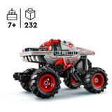 Lego Technic 42200 Monster Jam Thunderroarus Tirar hacia atrás
