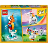 Lego Creator 31140 Licorne magique 3en1