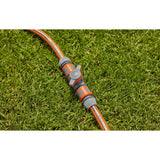 Gardena coupling with control valve loose