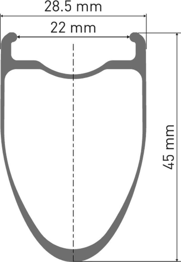 Dt swiss erc 1100 dicut® 45 28 cl shimano hg carbon rear wheel