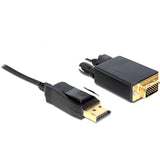 Delock DisplayPort to DVI 24+1 adapter (black, 5 meter)