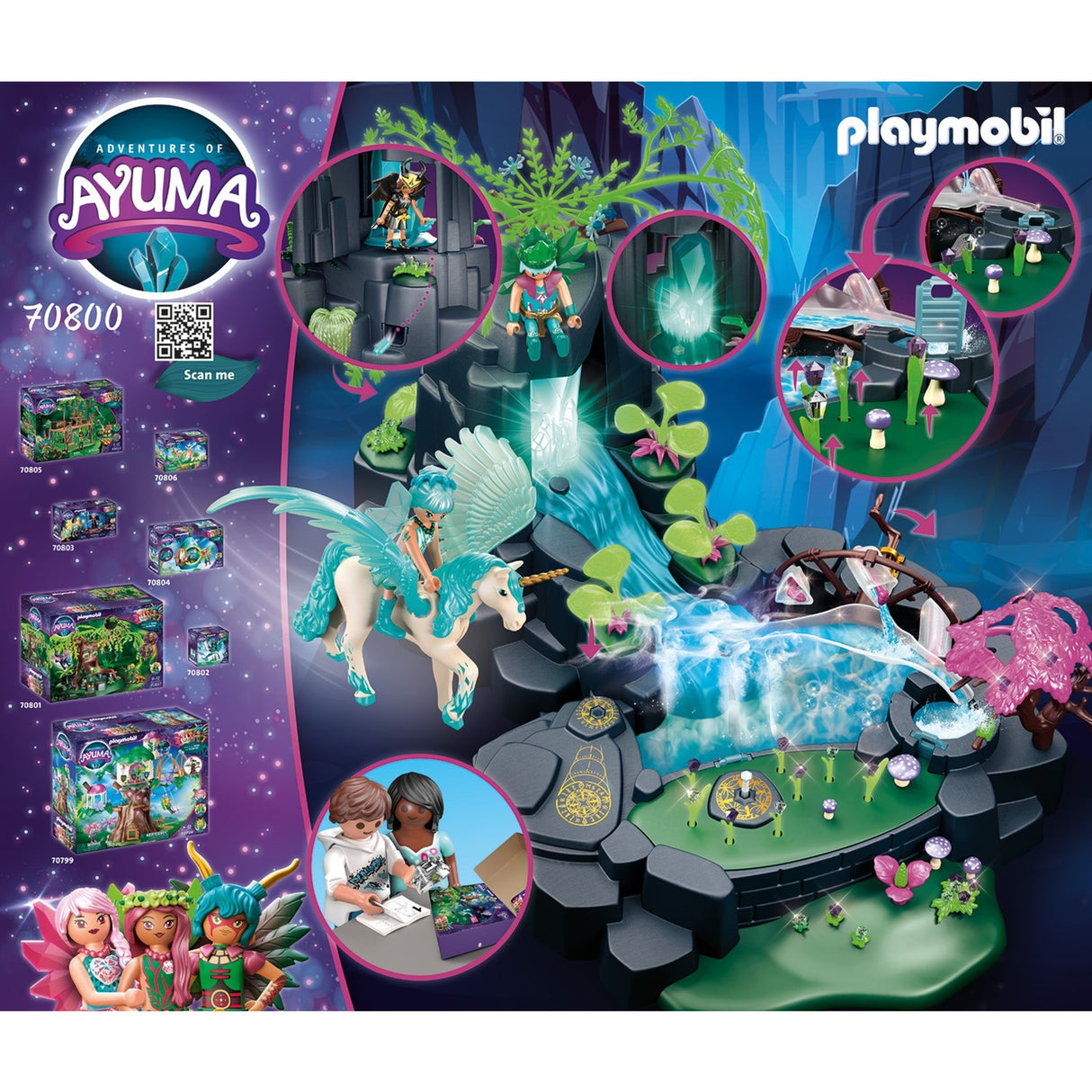 PLAYMOBIL Ayuma magiškas energijos šaltinis