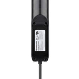 Soicéad deasc Neomounts ds22-840bl6 le clamp, 1.4 m, taobh istigh, cineál f, plaisteach, dubh, seachadadh cumhachta