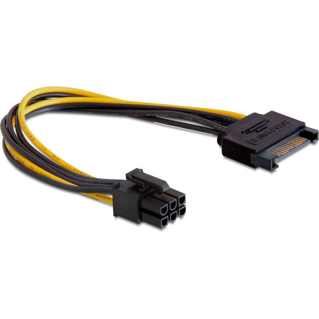 Delock 15-stifts SATA > 6-stifts PCIe
