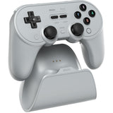 8bitdo Pro 3 Bluetooth Gamepad (Grey Black, Switch 1 2, PC, Android, 2.4 GHz Bluetooth USB)
