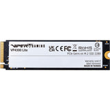Patriot vp4300l1tbm28h viper vp4300 lite ssd, 1tb, m.2 2280, pcie gen4 x4, 7400 mb s, 800k iops