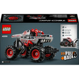 Lego Technic 42200 Monster Jam Thunderroarus Tirar hacia atrás