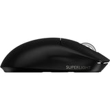 Logitech g pro x superlight 2 wireless gaming muis (zwart, 100 - 44.000 dpi)
