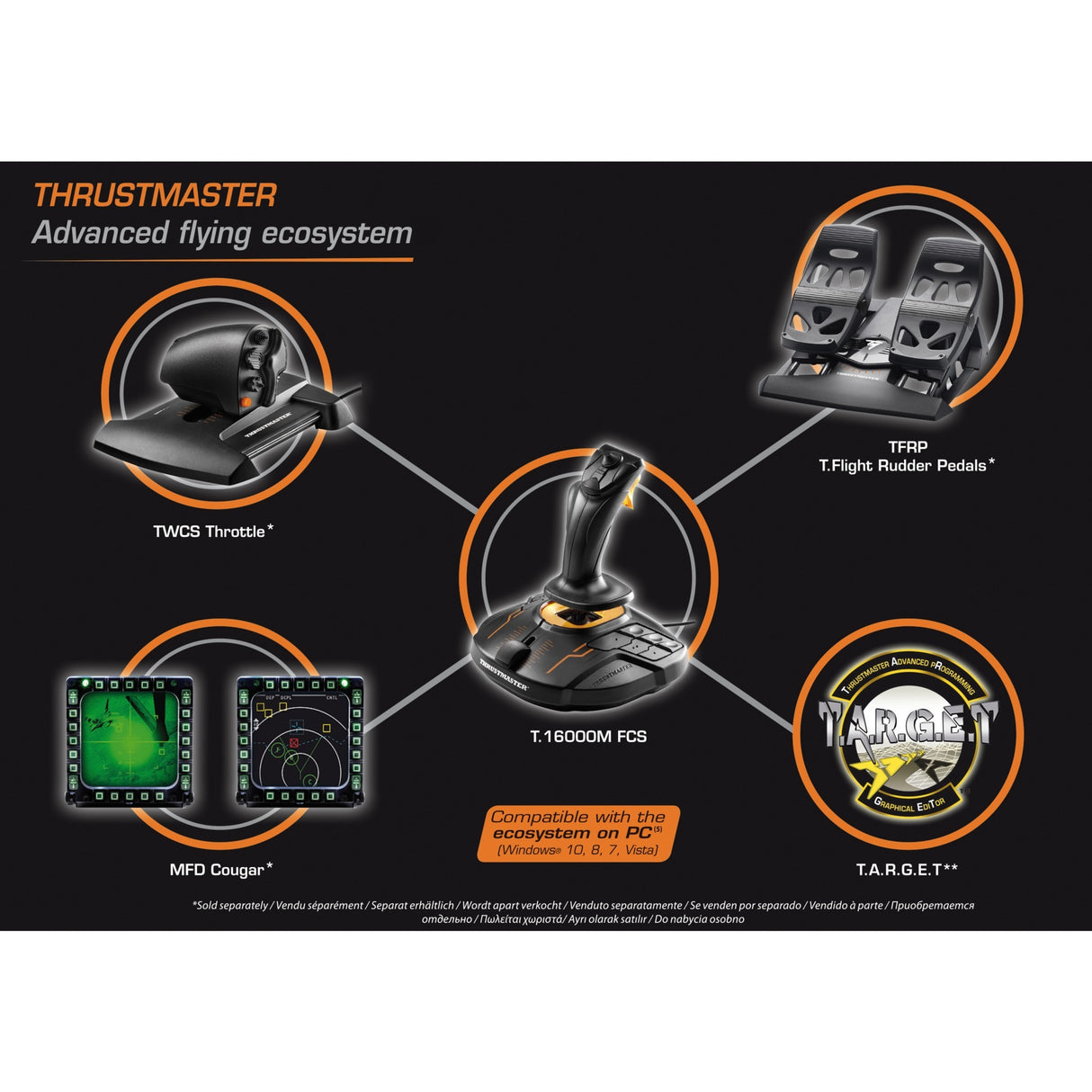 Thrustmaster T.16000m FCS