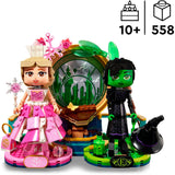 Lego 75682 béis Elphaba a Glinda Figuren