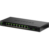 Netgear GS310TPv2 Switch (Black, 55W PoE Budget)