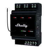 Shelly Qubino Wave Pro 3 Relay (black, Z-Wave)