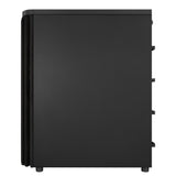 Asus proart pa401 wood edition - metal panel midi tower behuizing (zwart | 2x usb-a | 1x usb-c)