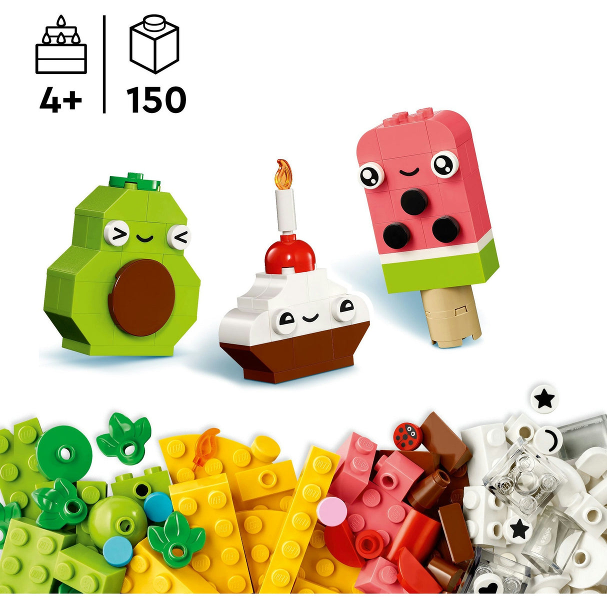 Lego classic 11039 kūrybingi maisto draugai