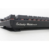 Ducky mecha pro sf, toetsenbord (zwart, us lay-out, cherry mx silent red, rgb leds, 65%, pbt double-shot)