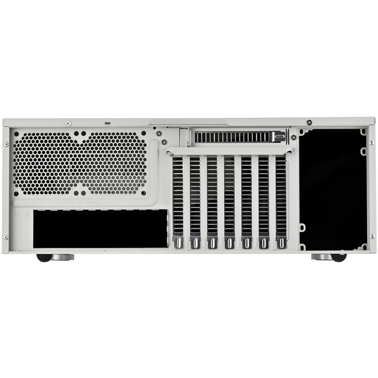 Silverstone FLP01 HTPC korpusas (kreminis | 2x USB-A | 1x USB-C)