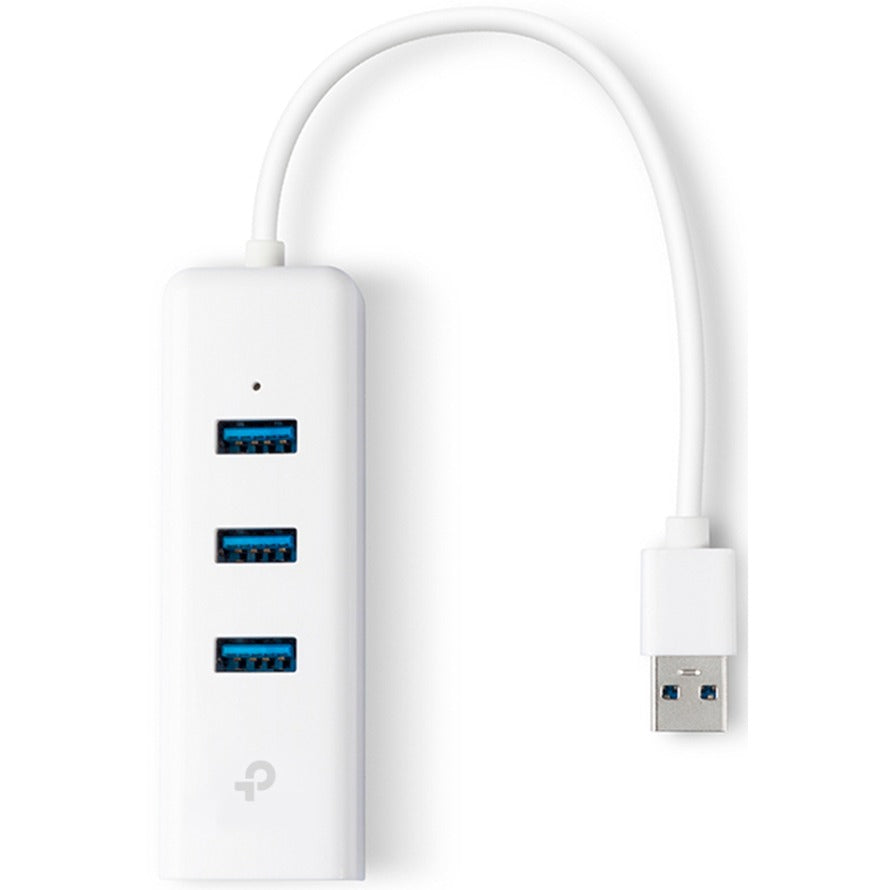 Tp-link UE330 3-port USB 3.0 + Gigabit LAN USB Hub (White)