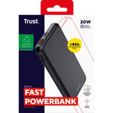 Trust redoh fast 10.000mah power bank (black)