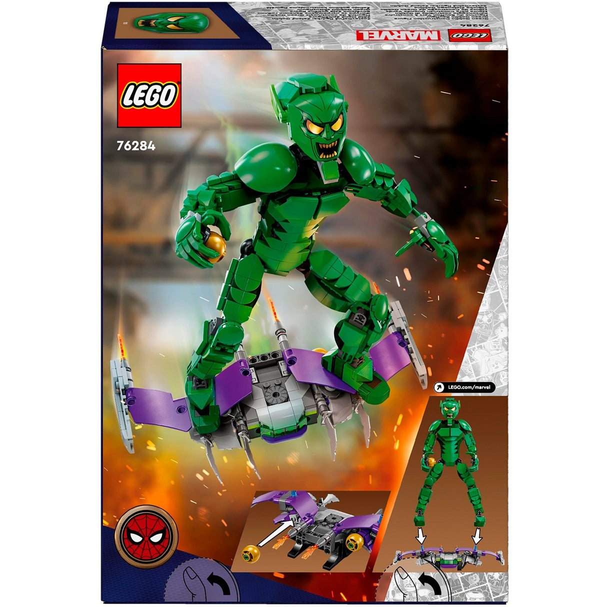 Lego Super Helden 76284 Green Goblin Baufigur