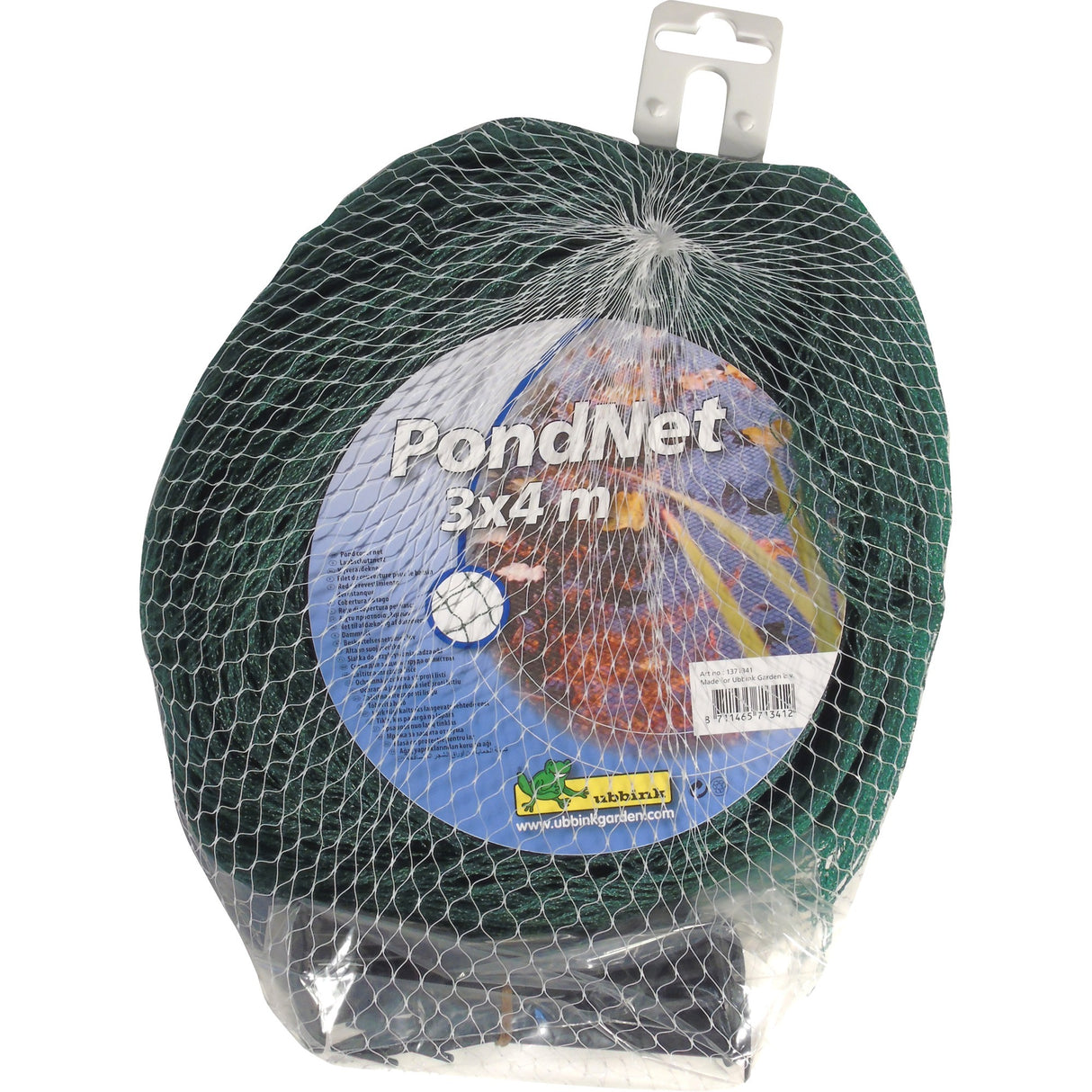 Ubbink vijverafdeknet 3x4 m