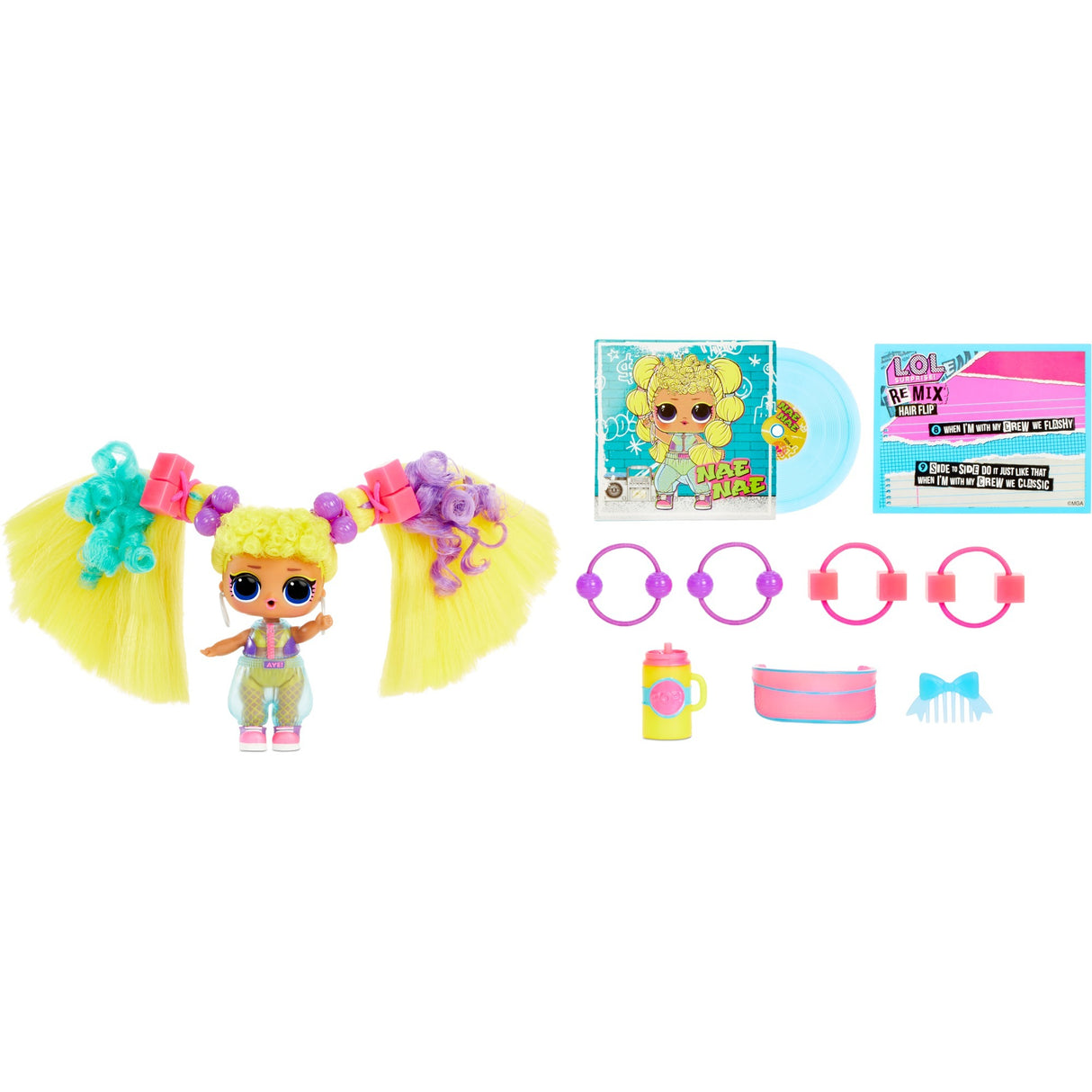 L.O.L. Surprise! Remix Hair Flip dolls (assortment)