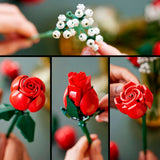 Deilbhíní LEGO LEGO 10328 Bouquet na Rós