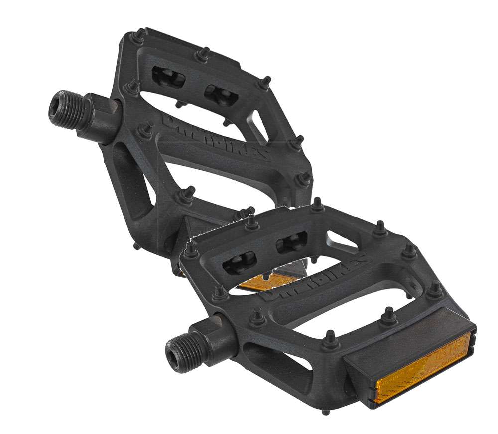 Dmr pedals v6 black incl. reflectors