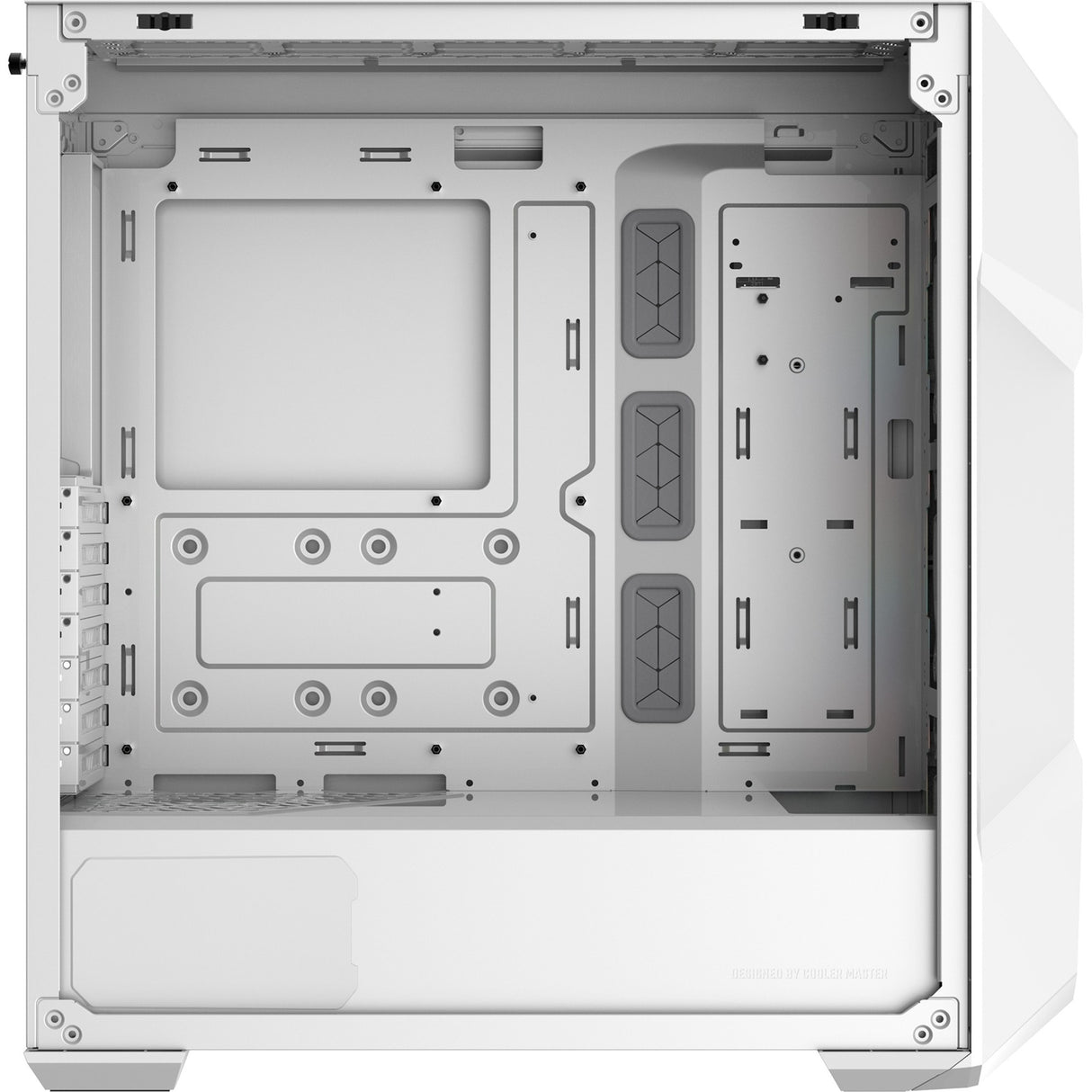 Cooler Master MasterBox TD500 Mesh V2 Midi Tower Case (White | 2x USB-A | 1x USB-C | RGB | Tempered Glass)