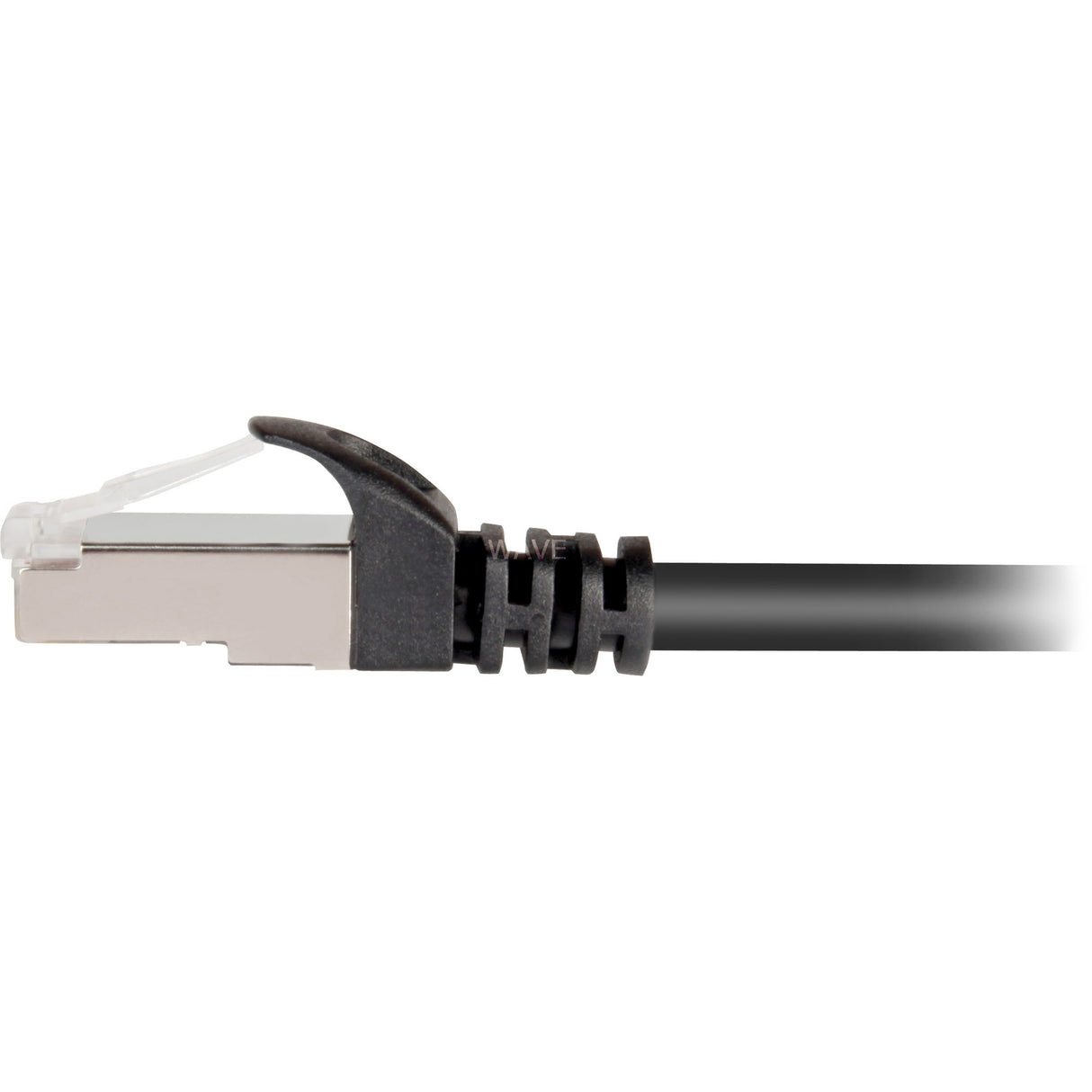 Sharkoon patchkabel SFTP, RJ-45 med Cat.6 (svart, 0,5 meter)