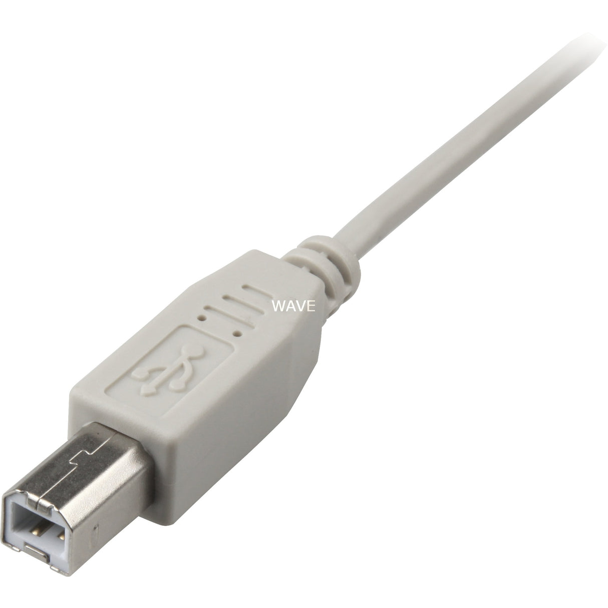Sharkoon USB-A 2.0 > USB-B laidas (pilkas, 0,5 metro)